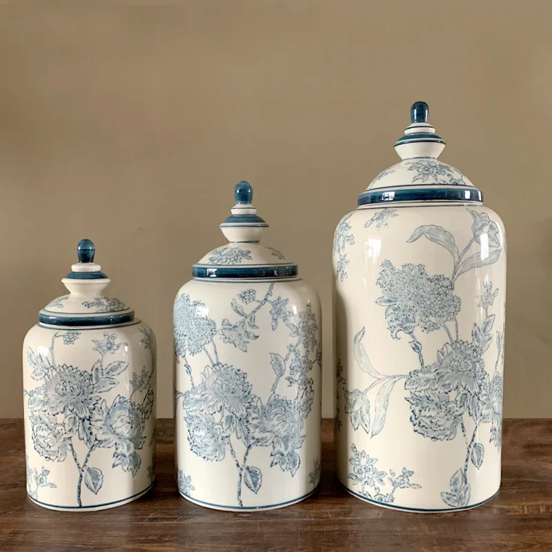 

Ceramic Jar Storage Bottle Porcelain Vase Desktop Decoration Crafts