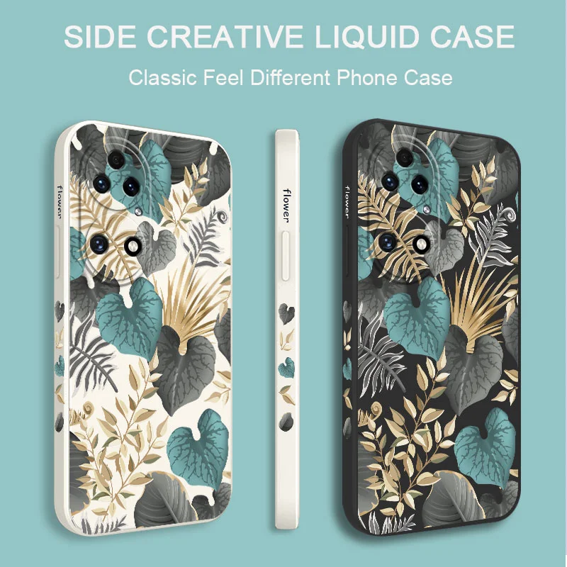 Leafy Jungle Phone Case For Huawei P50 P40 P30 P20 Pro Lite Mate 50 20 Pro Lite Cover