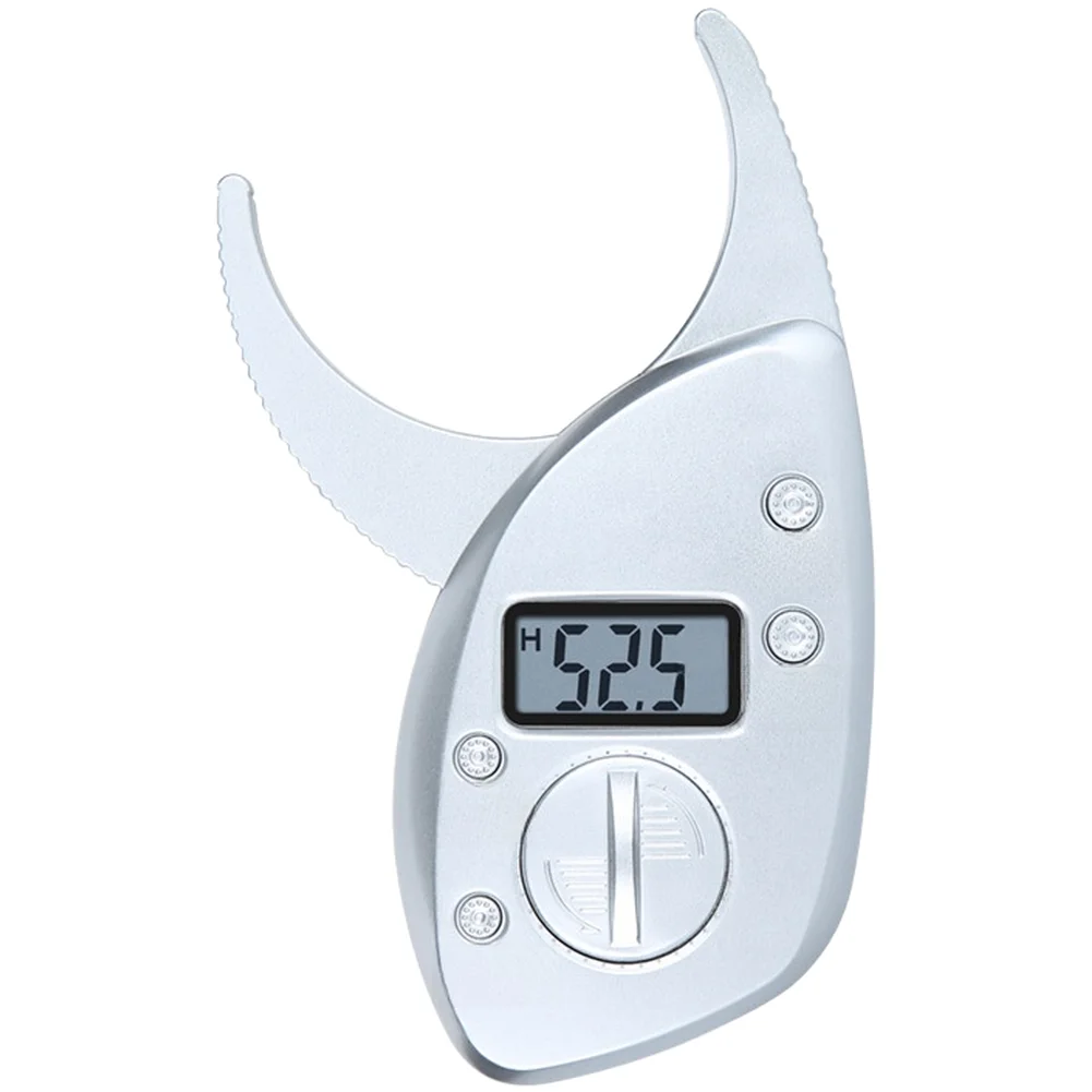 Digital Body Fat Caliper with Data Hold LED Readout and Unit Conversion mm in for BMI Waist and Skin Fold Analysis