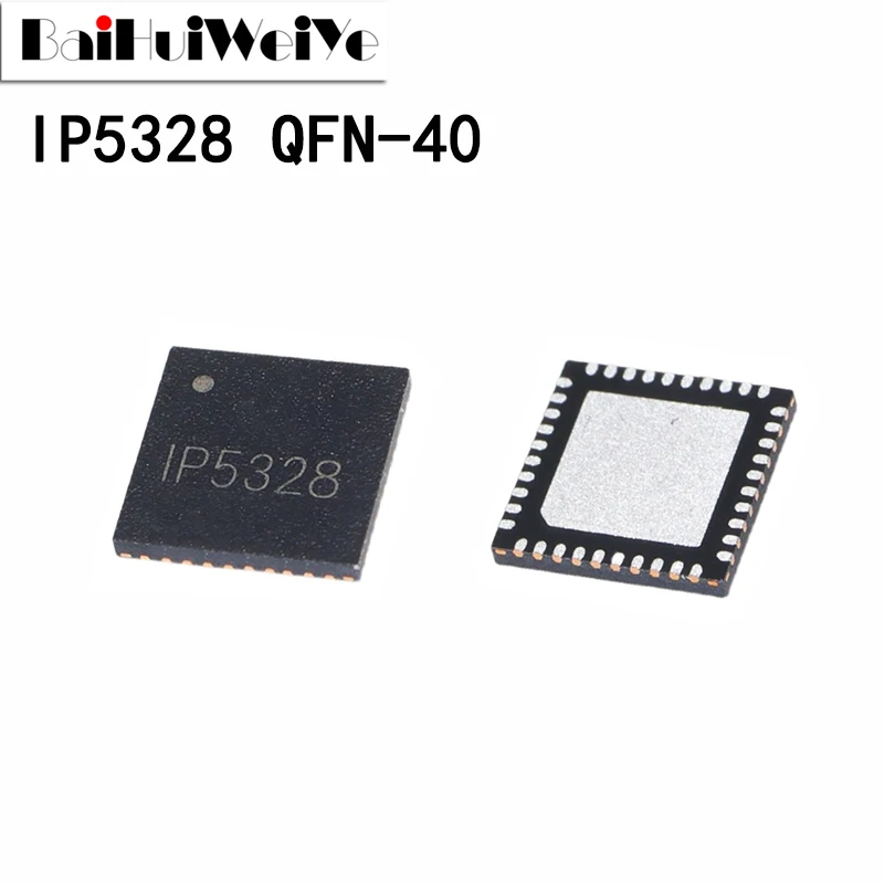 1PCS IP5328P-C IP5328 IP5328P QFN-40 SMD New IC Good Quality Bidirectional Fast Charging And Boosting IC