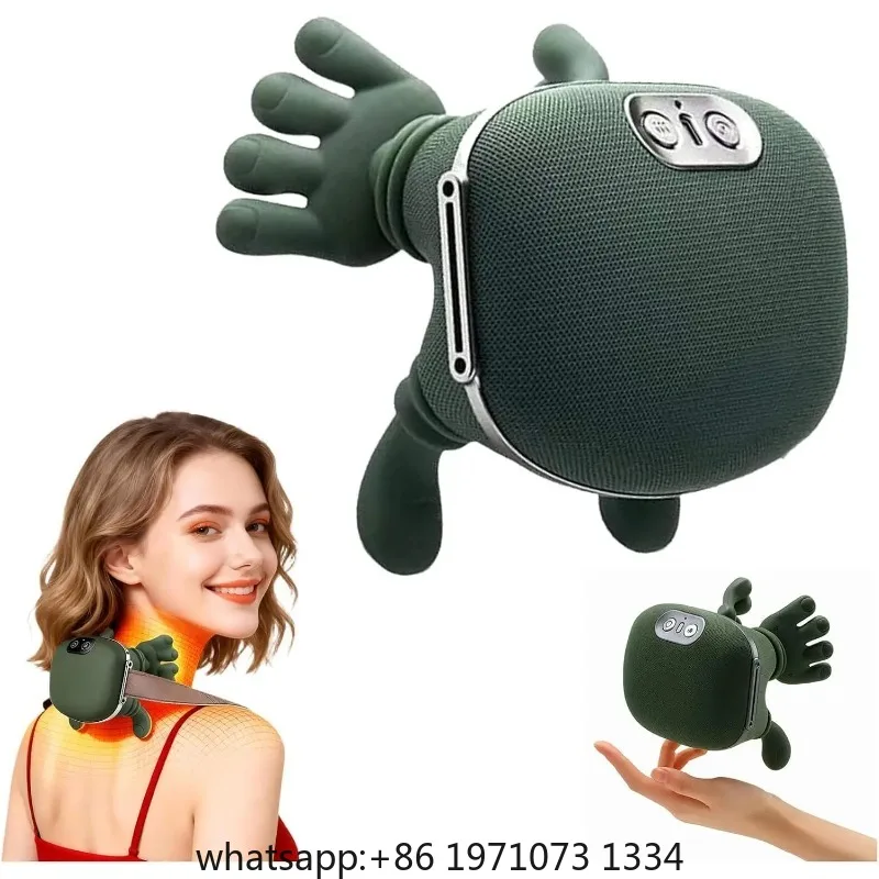 Bionic Heated Massager Neck Shoulder Massager N7 Kneading Massager Shawl 3-Level Modes Cervical Waist Leg Body Muscles Massage
