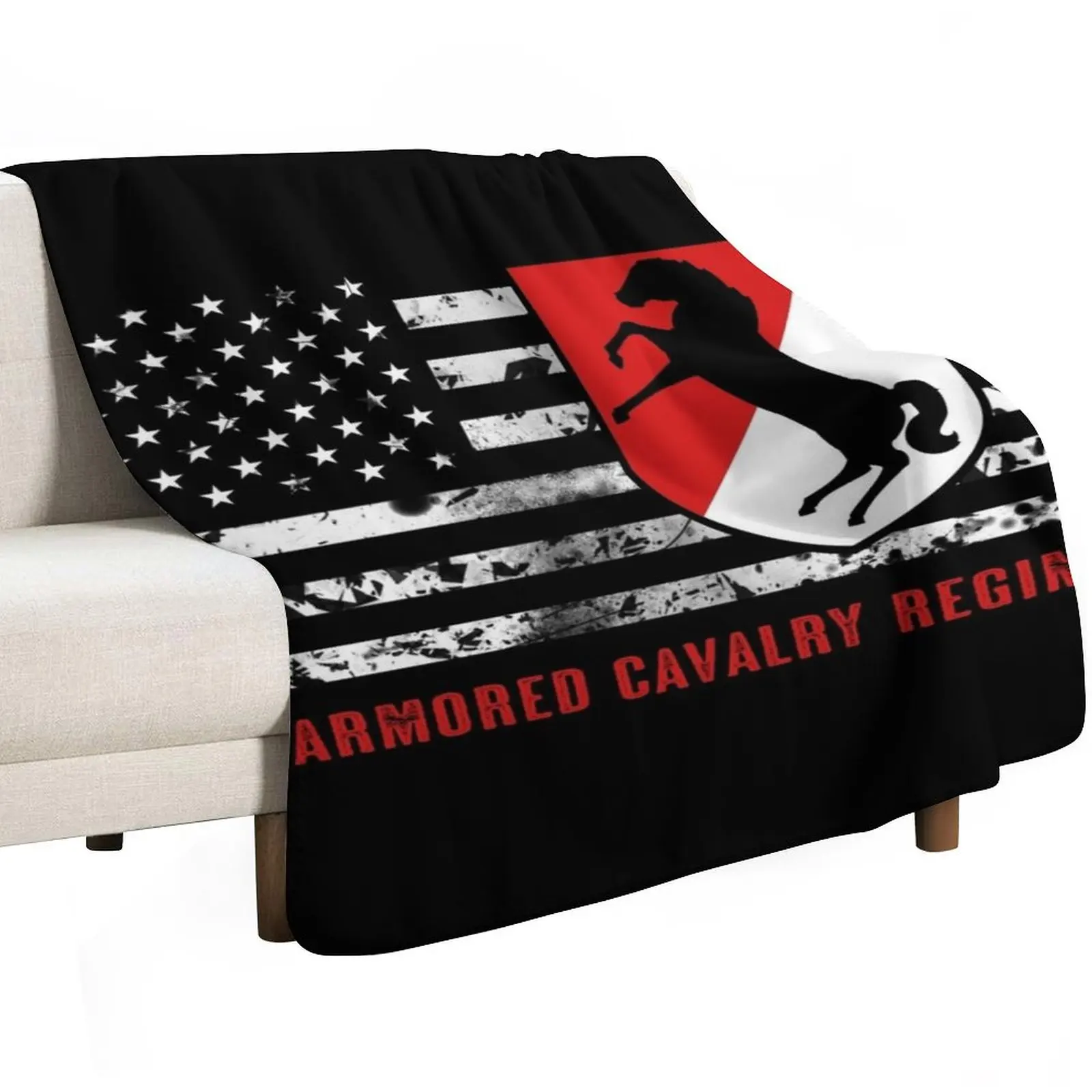 11th Armored Cavalry Regiment Throw Blanket Soft Beds Sofa Quilt Heavy Decorative Throw Decoratives sofa bed Blankets