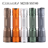 Convoy M21B SST40 Flashlight 21700 Portable Tactical Lighting High Powerful Led Lanterna Camping Fishing Hiking Police Torch