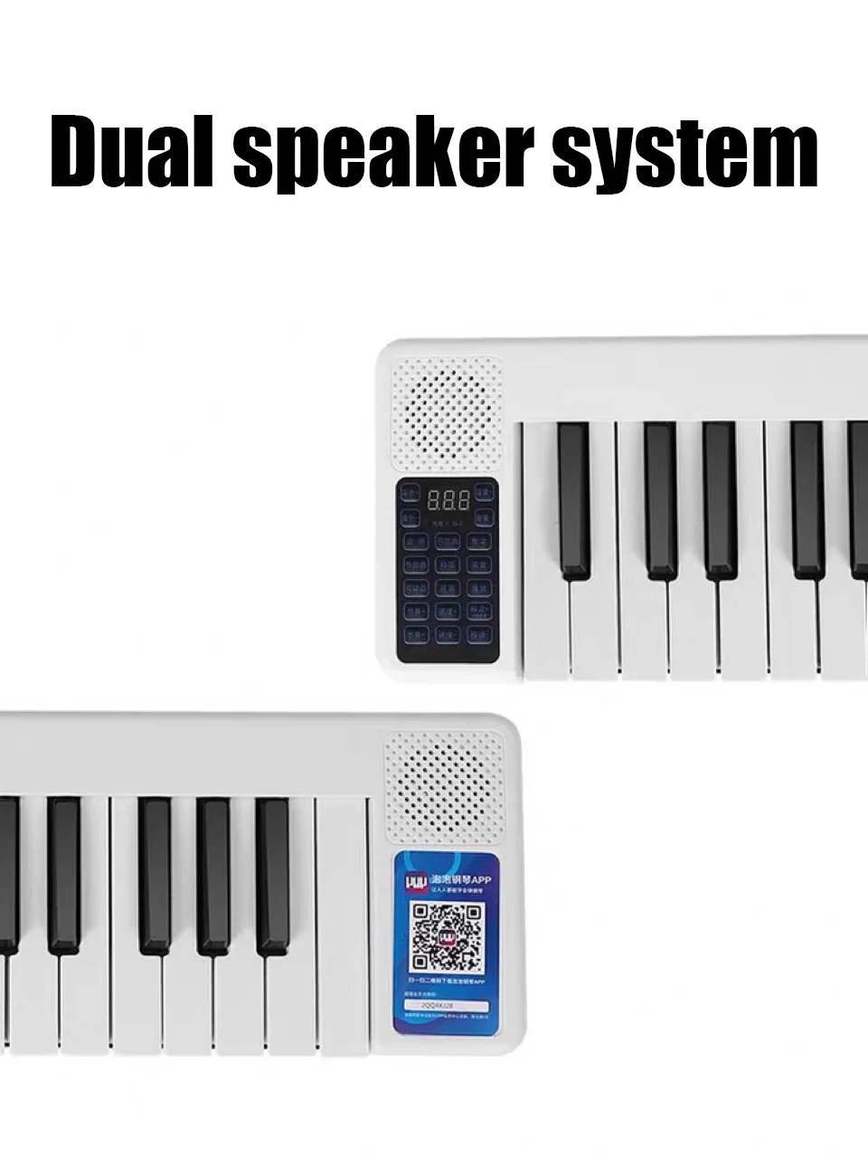 88 Keys,Multi-Function Folding Piano,Professional Foldable Keyboard, Music Portable Digital Midi Synthesizer, EN Version