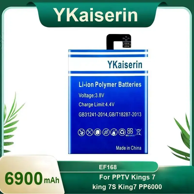 YKaiserin 6900 ΠΌΠΡ EF168 EF 168 ΠΠΊΠΊΡΠΌΡΠ»ΡΡΠΎΡ Π΄Π»Ρ PPTV King 7 King7 King7S 7S PP6000 ΠΠΊΠΊΡΠΌΡΠ»ΡΡΠΎΡΡ Π΄Π»Ρ ΡΠΌΠ°ΡΡΡΠΎΠ½ΠΎΠ² ΠΠΎΠΌΠ΅Ρ ΠΎΡΡΠ»Π΅ΠΆΠΈΠ²Π°Π½ΠΈΡ ΠΠ°ΡΠ°Π½ΡΠΈΡ YKaiserin 6900 ΠΌΠΡ EF168 EF 168 ΠΠΊΠΊΡΠΌΡΠ»ΡΡΠΎΡ Π΄Π»Ρ PPTV King 7 King7 King7S 7S PP6000 ΠΠΊΠΊΡΠΌΡΠ»ΡΡΠΎΡΡ Π΄Π»Ρ ΡΠΌΠ°ΡΡΡΠΎΠ½ΠΎΠ² ΠΠΎΠΌΠ΅Ρ ΠΎΡΡΠ»Π΅ΠΆΠΈΠ²Π°Π½ΠΈΡ ΠΠ°ΡΠ°Π½ΡΠΈΡ