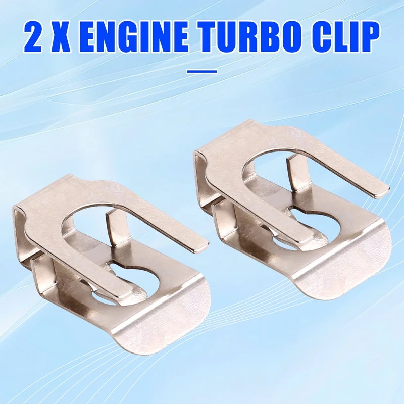 2PCS V-EA211 1.4T Engine Turbo Clip Solve Noize For Golf 7.5 8 T-ROC Passat B8 Jetta 7  A3 Q3