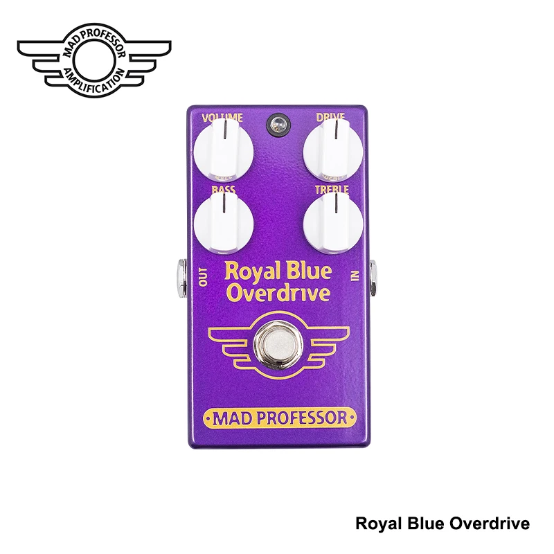 Mad Professor Royal Blue Overdrive Professional Electric Guitar Distortion Effects Pedal Guitar Accessories