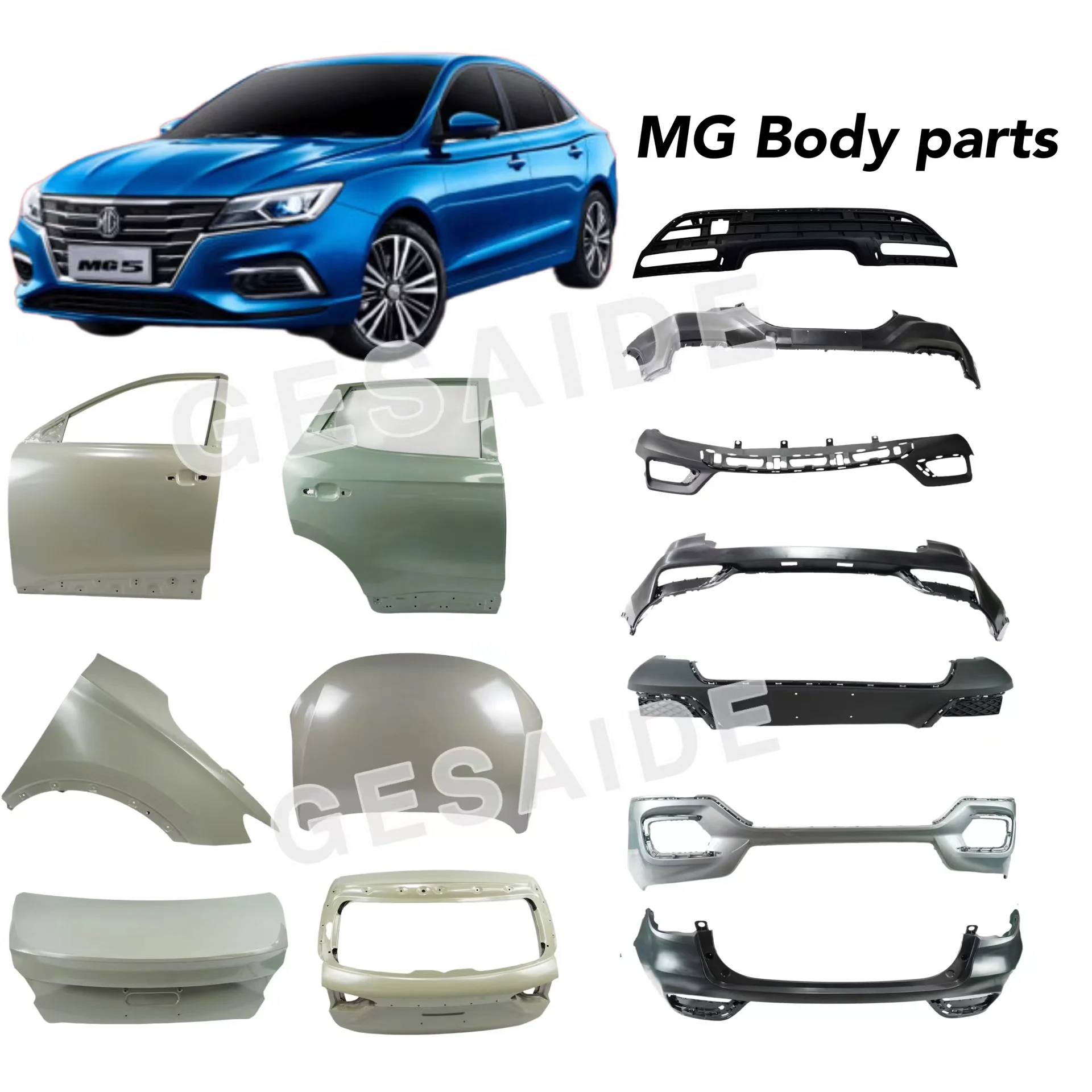 MG 4 Front Bumper 11183302 Body Parts for MG4 mg MULAN