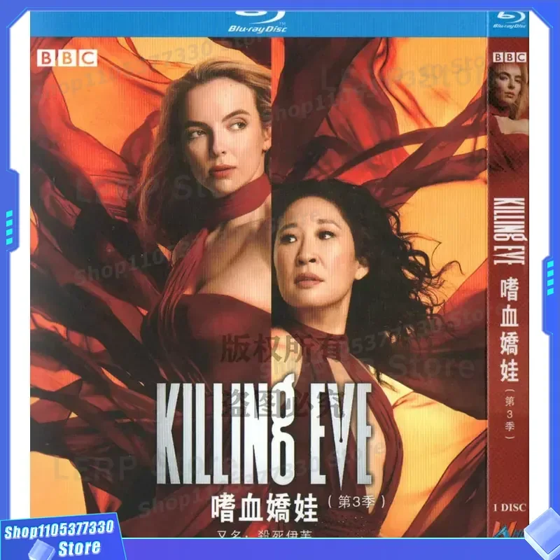 

BD Blu-ray American thriller drama TV series Bloodthirsty Angels Seasons 1 to 3 1080p high definition 3 discs