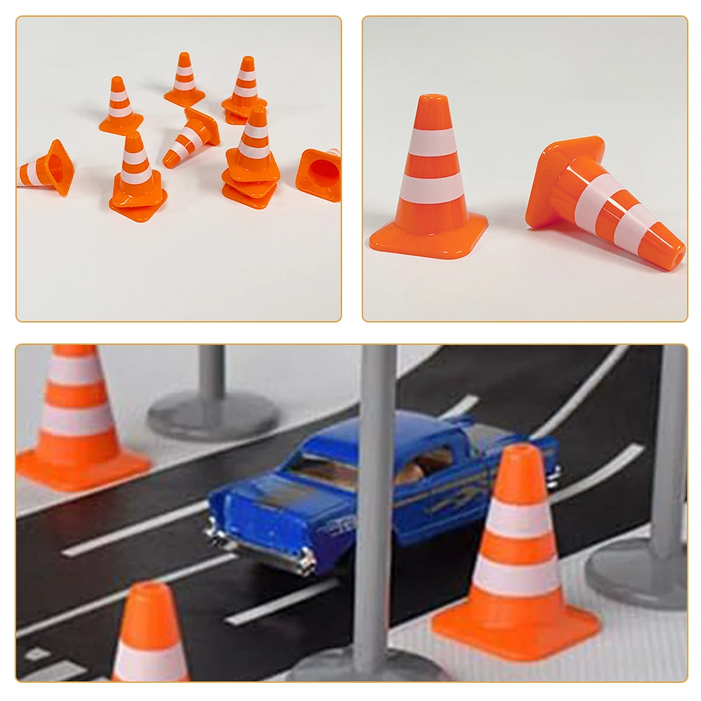 

Cones for Football Training Traffic Accessories Parking Road Sign Orange Pp Ornament