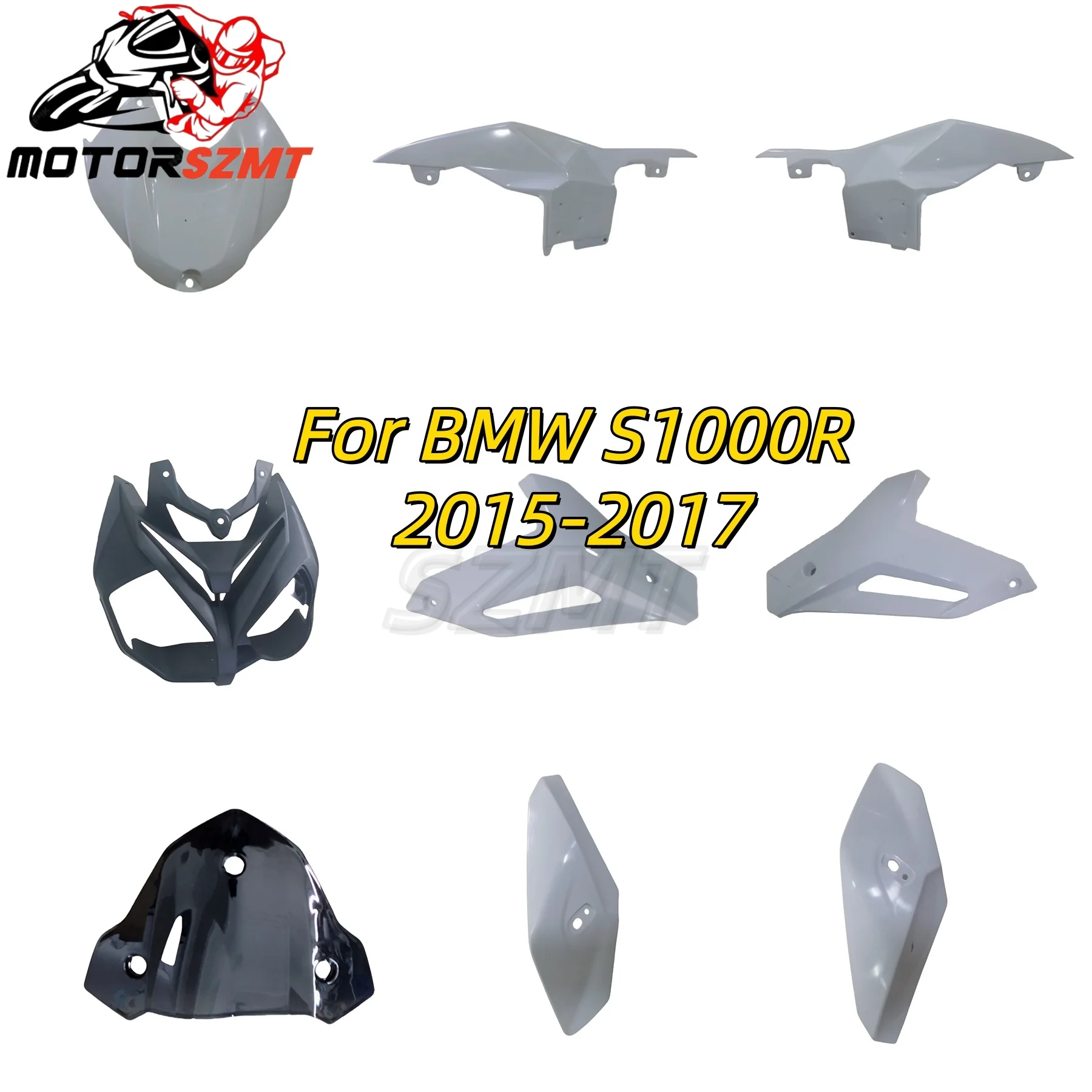 

For BMW S1000R 2015 2016 2017 Unpainted Rear Tail Fairing Passenger Seat Fairing Rear Panel ABS Injection Motorcycle Accessories