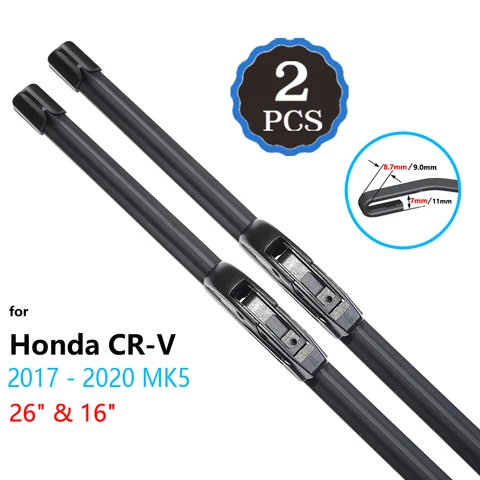Для Honda CR-V 1995 ~ 2020 CRV CR V автомобильные щетки стеклоочистителя наклейки на стеклоочистители 2012 2013 2014 2015 2016 2017 2018 автомобильные аксессуары
