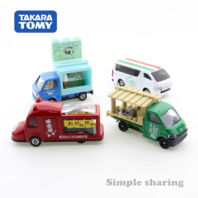 Takara Tomy Tomica Goede Restaurant Set Auto Legering Speelgoed Motor Voertuig Diecast Metaal Model