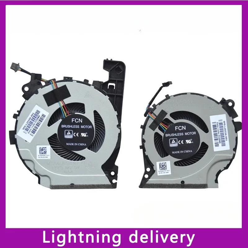 

Laptop CPU GPU Cooling Fan For HP Pavilion 15-CX CX0049NR CX0071 CX0061 L20334 L20335-001 TPN-C133 Computer Cooler fan Radiator