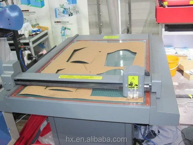 Flatbed cutter plotter  HC6090 carton box sample maker cutting machine