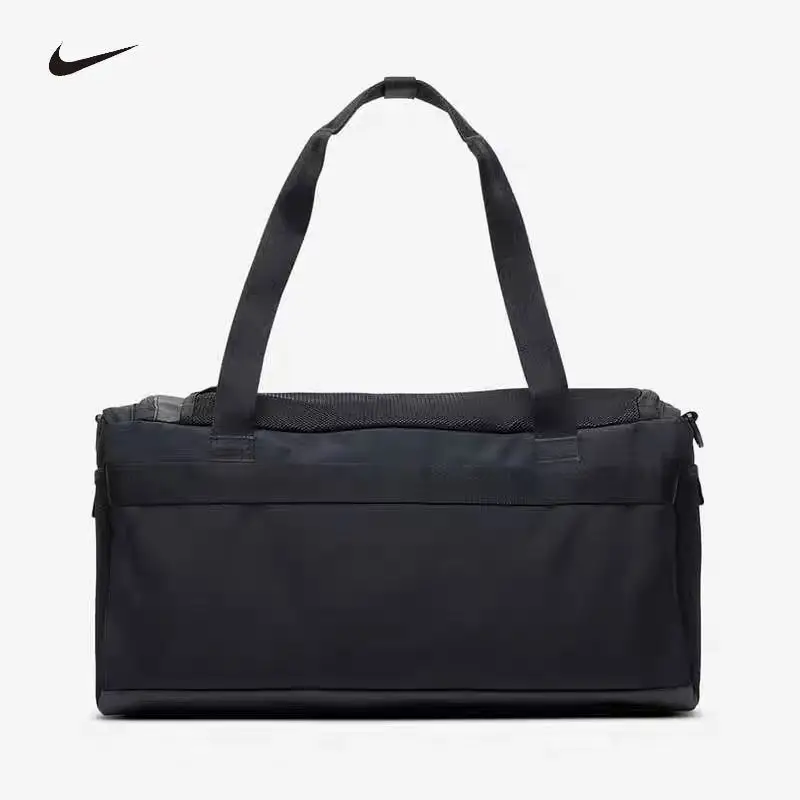 Nike HF0654-010 Unisex Portable Large Capacity Fitness Training Commuter Barrel Bag Crossbody Shoulder Travel Sports Bag
