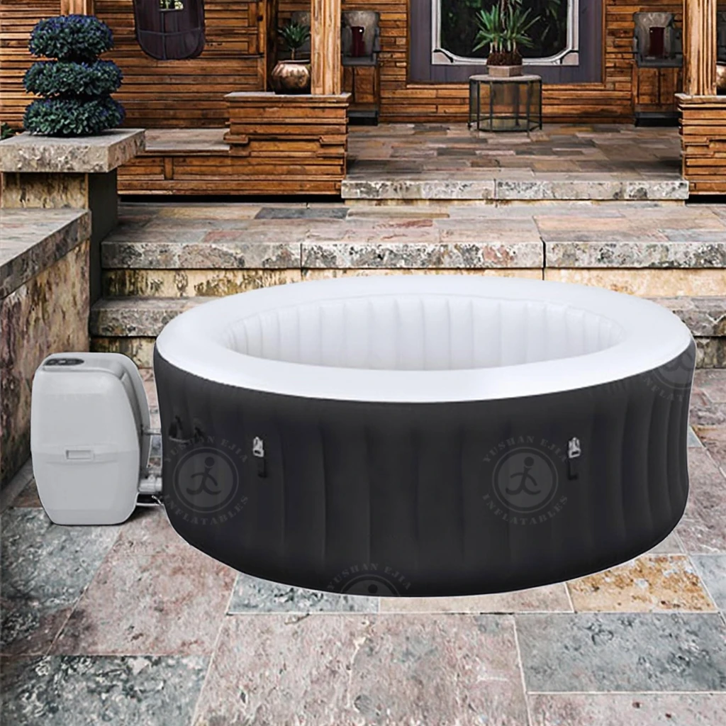 

2m High Quality Jacuzzi Portable Spa 4-6 Person PVC Inflatable Hot Tub Pool Body Application Inflatable SPA Tub