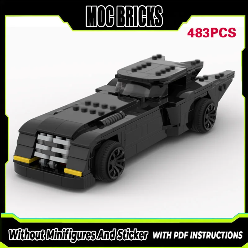 

Популярный конструктор MOC по мотивам фильмов: Специальные транспортные средства из фильмов, модульные технологичные подарки, праздничный набор для сборки, детские игрушки