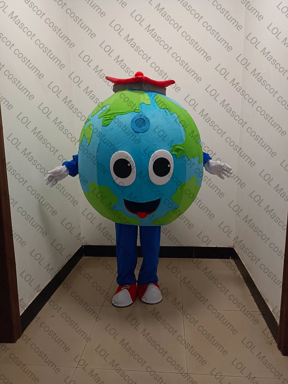 Hot Sale Earth Mascot Costum Cartoon Fancy sexy Halloween Dress kids party mascot costume Free shipping