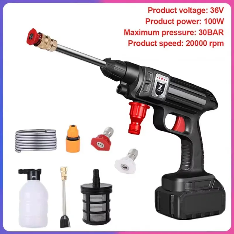 

Garden Cleaning Washer High Pressure Wash Gun For Household Car Irrigation Tools For Makita 30Bar Cordless Without Battery Kit