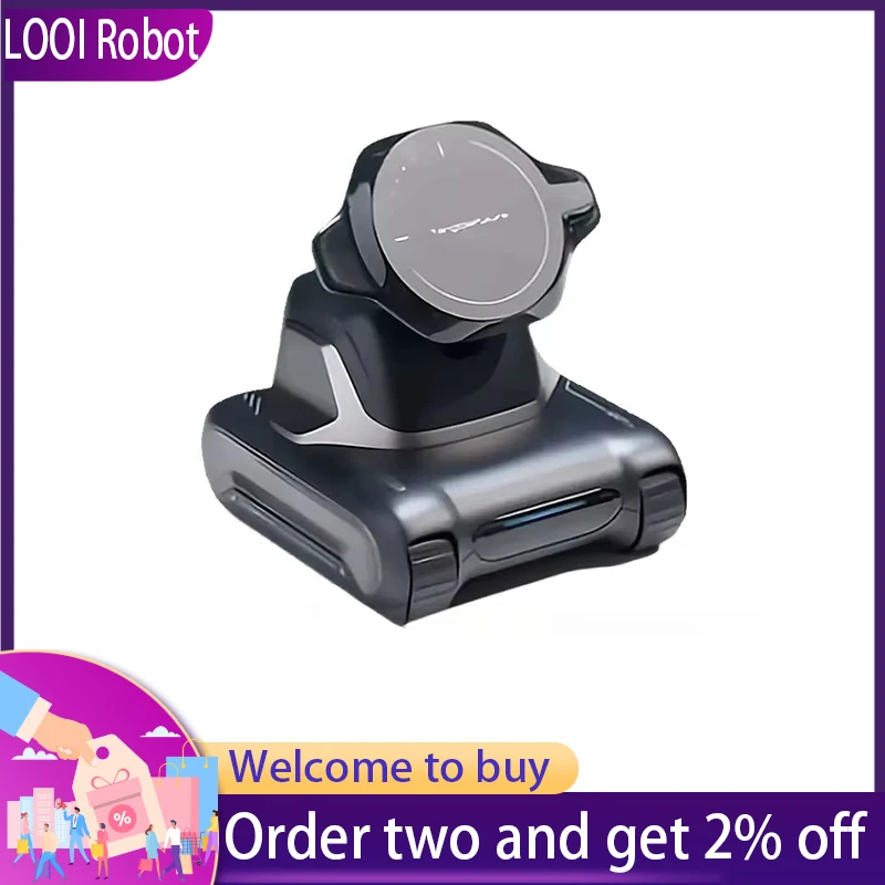 New LOOi Smart Robot Ai Desktop Move Transforming Mobile for iPhone/Android Phones Into Intelligent Electronic Automation Robots