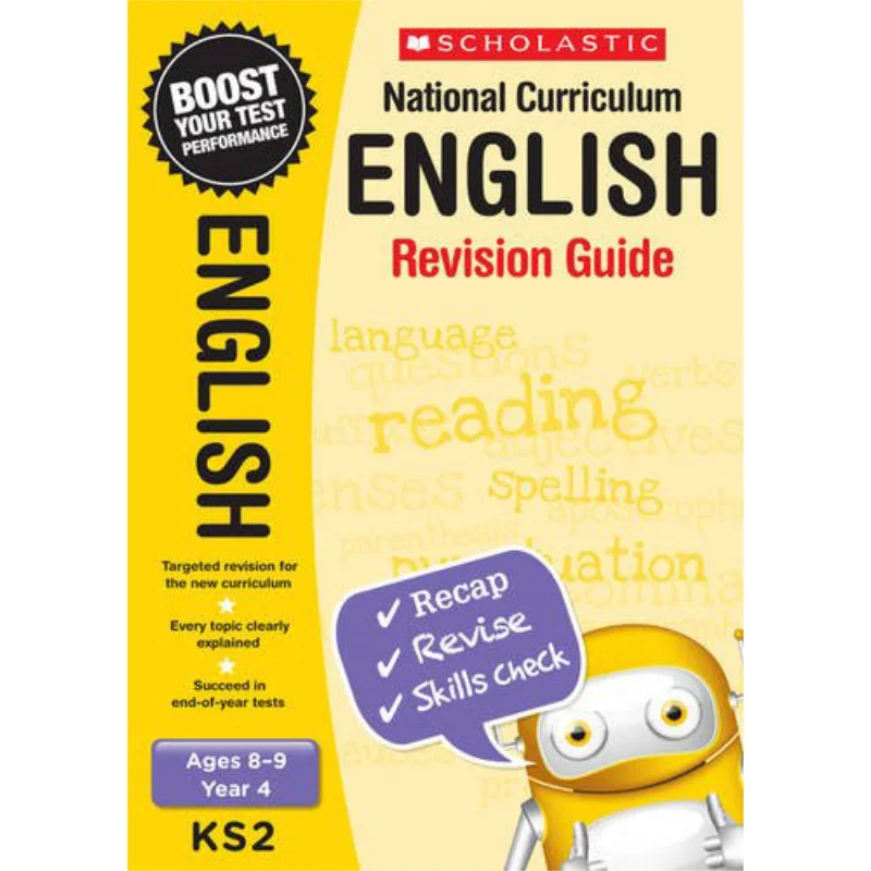 

NATIONAL CURRICULUM REVISIONENGLISH REVISION GUIDEYEAR 4 SCHUSlastic SCHOLASTIC US 9781407159805 Book