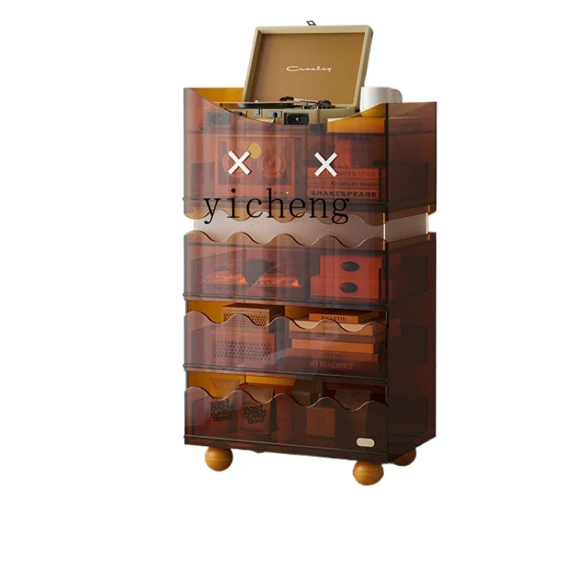 

acrylic chest, living room, sofa side, bedroom storage locker, decorative porch, dining side cabinet