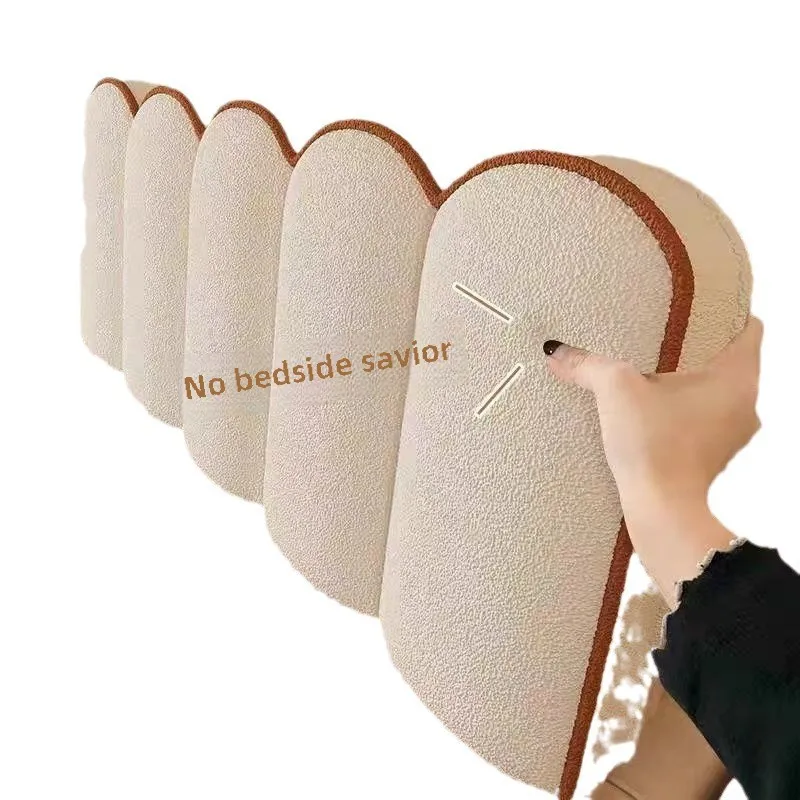 

Cream wind double-sided petals bedside soft bag backrest Internet celebrity bedside cushion New tatami large pillow removable an