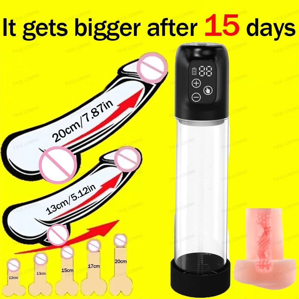 Portable Penis Pump for Men - Compact Vacuum Device for Home or Travel, Enhance Size, Performance and Sexual Confidence Anywhere