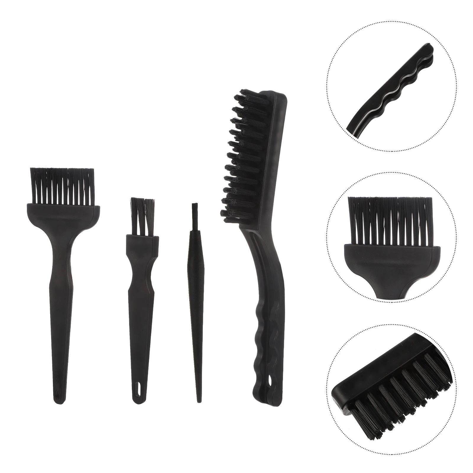 

4pcs Anti-Static Keyboard Cleaning Brush Set Portable Dust Removal Tool For Computer Fans Shaver Coffee Grinder Dust Cleaning