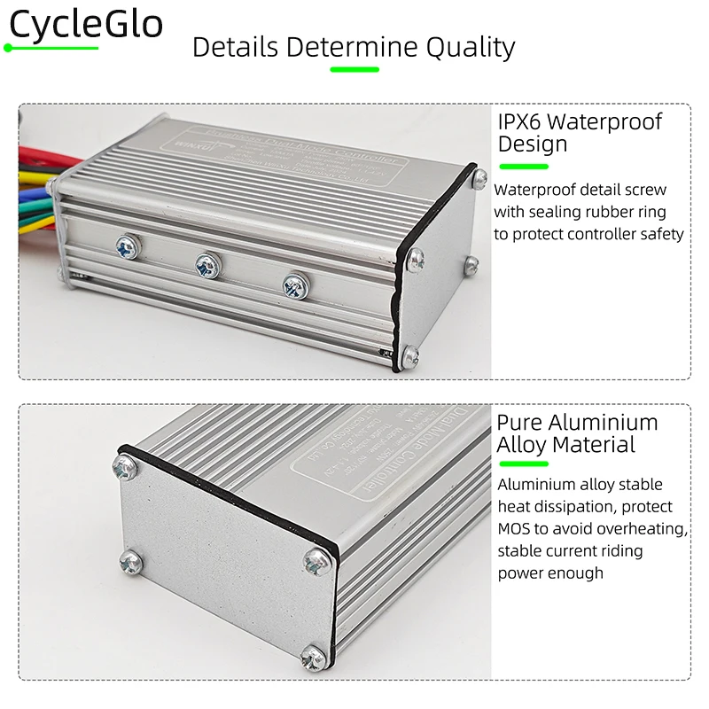 24 فولت 36 فولت 48 فولت 250 واط 350 واط 500 واط E-سكوتر فرش السيارات محرك تحكم S810 810 LED عرض لوحة عدة للدراجة الإلكترونية دراجة كهربائية