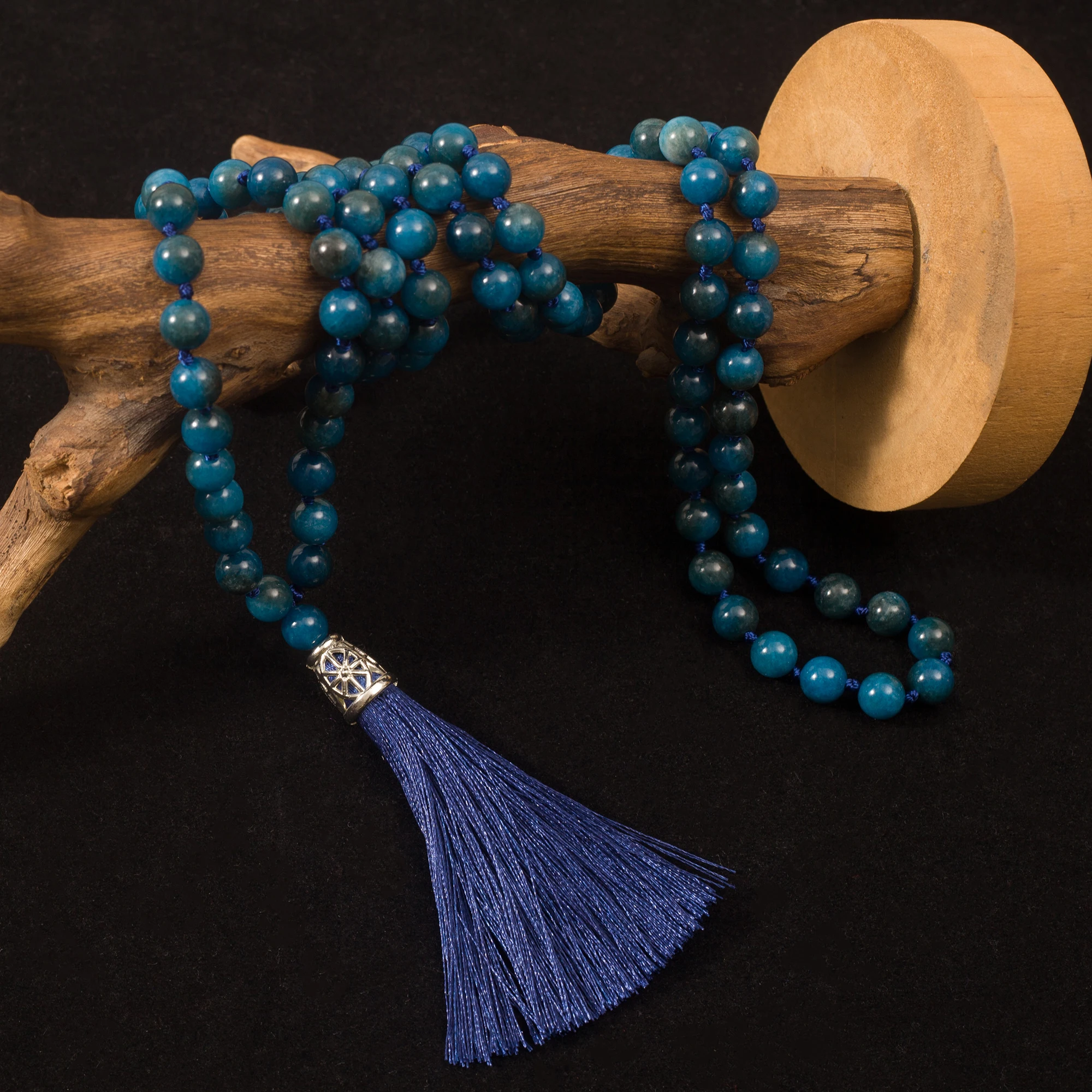 8Mm Apatite Beaded …