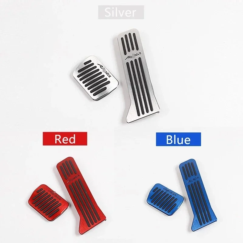 Aluminum Car Accelerator Fuel Brake Clucth Pedal Foot Rest Pedal Pad Cover For Mazda 3 Axela BM 2014 2015 2016 2017 2018 view 6