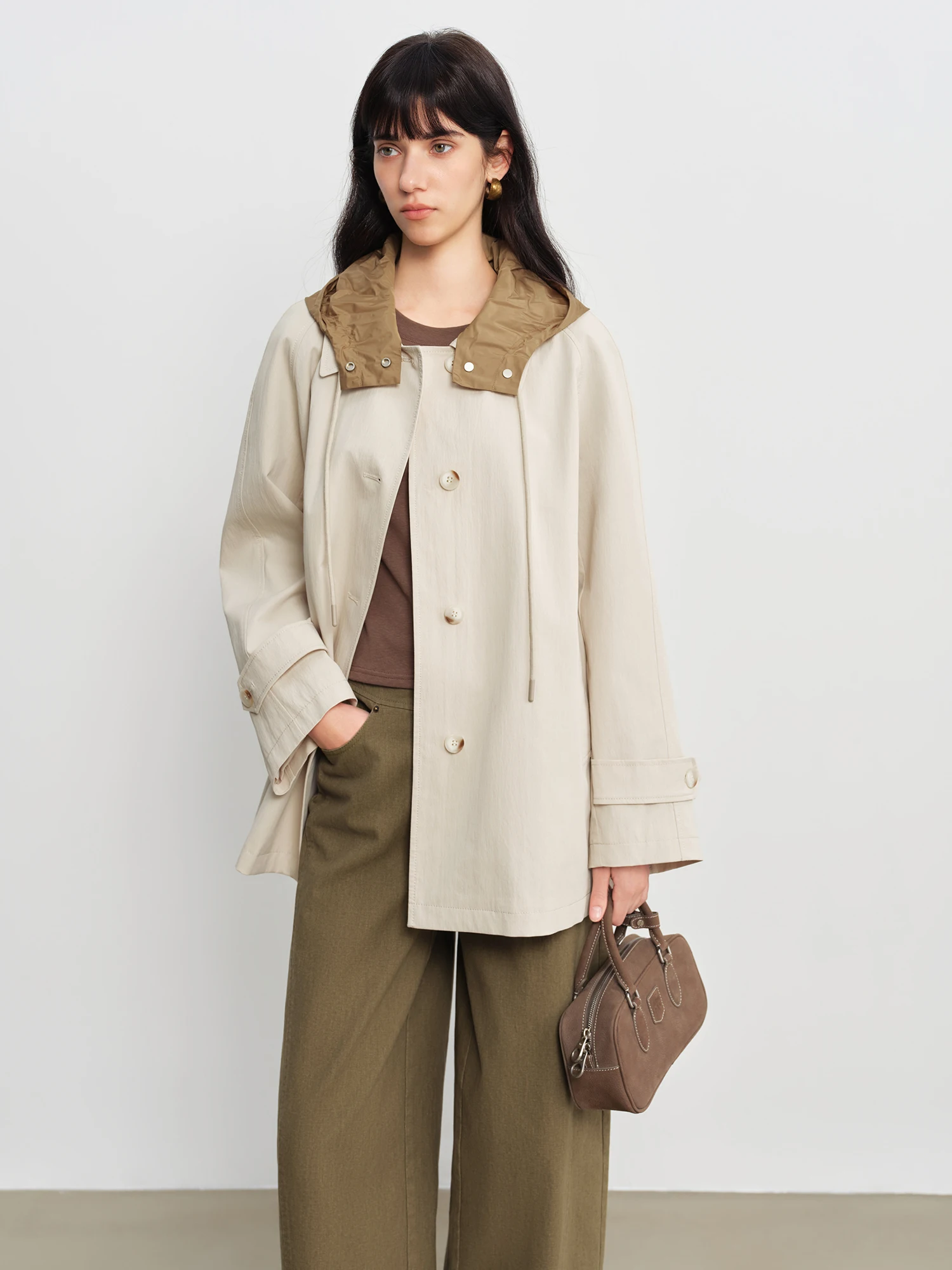 ジャケット・アウター eaphi big collar middle coat beige ジャケット・アウター eaphi big collar middle coat beige ジャケット