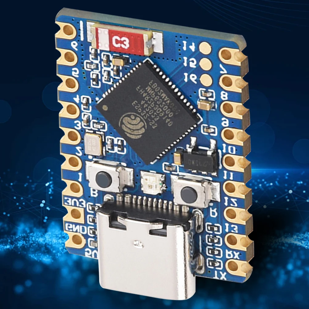 1-5PCS ESP32-C3-Zero ESP32-S3-Zero Mini Development Board 2.4GHz WiFi Bluetooth Ultra-small Size ESP32 C3 S3 ESP 32