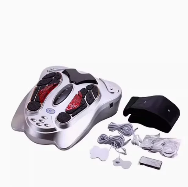 Automatic Foot Massager with Heat Infrared Magnetic Therapy Shiatsu Roller Home Electric Foot Warmer