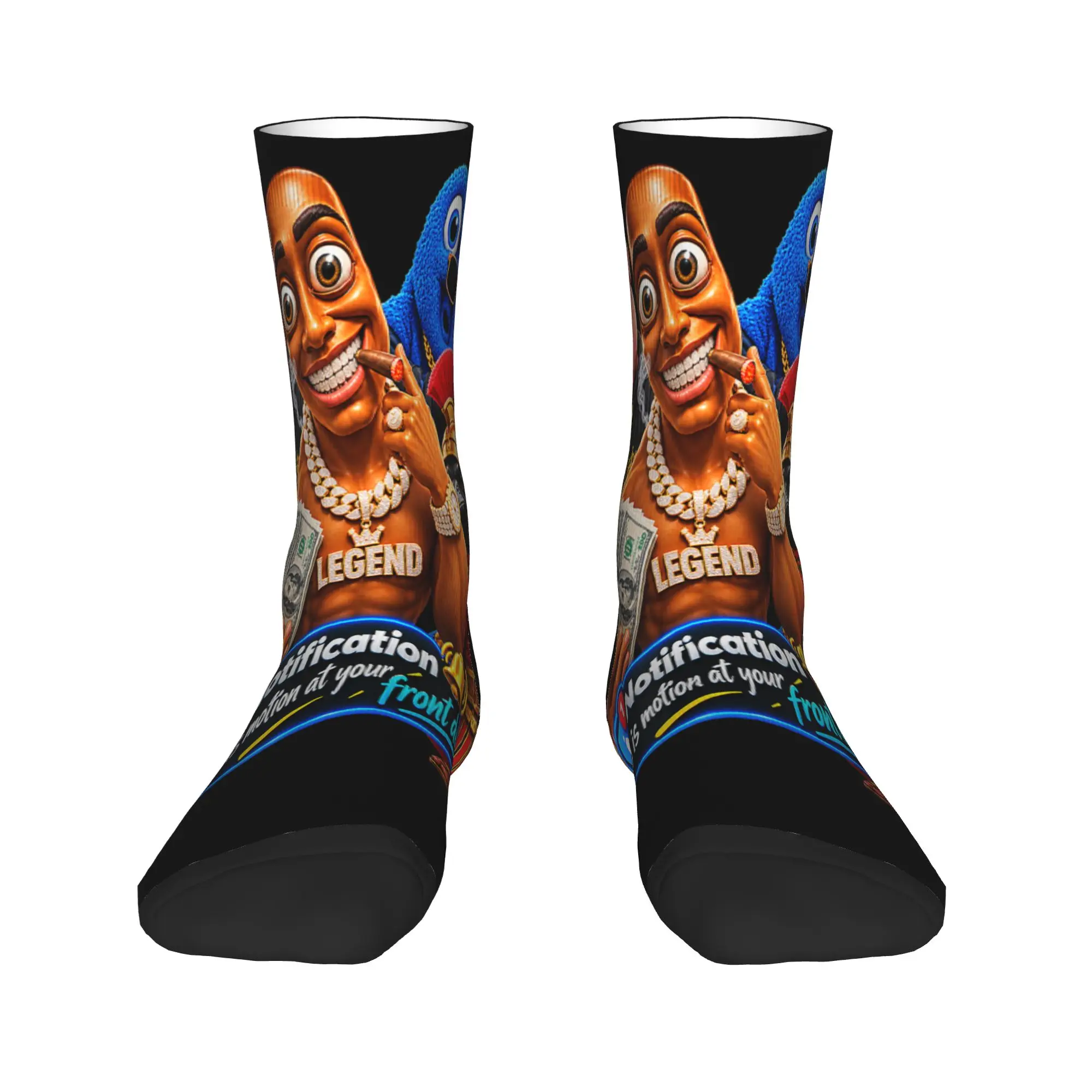John Pork Tung Tung Tung Sahur 67 Bri Bri Bicus Dicus Meme Socks Spring Stockings Gothic Men Warm Soft Socks Design Sports Socks