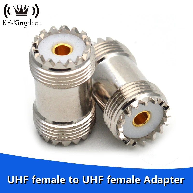 RF Adapter SO239 UHF Female to UHF Female PL259 Connector SO239 to SO239 Adapters