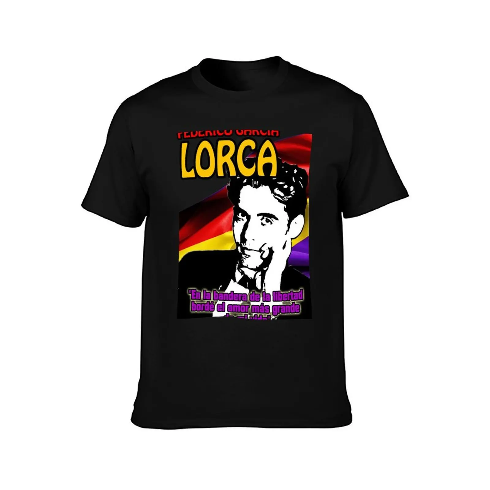 FEDERICO GARCIA LORCA T-Shirt Holiday Vacation Tee Shirt