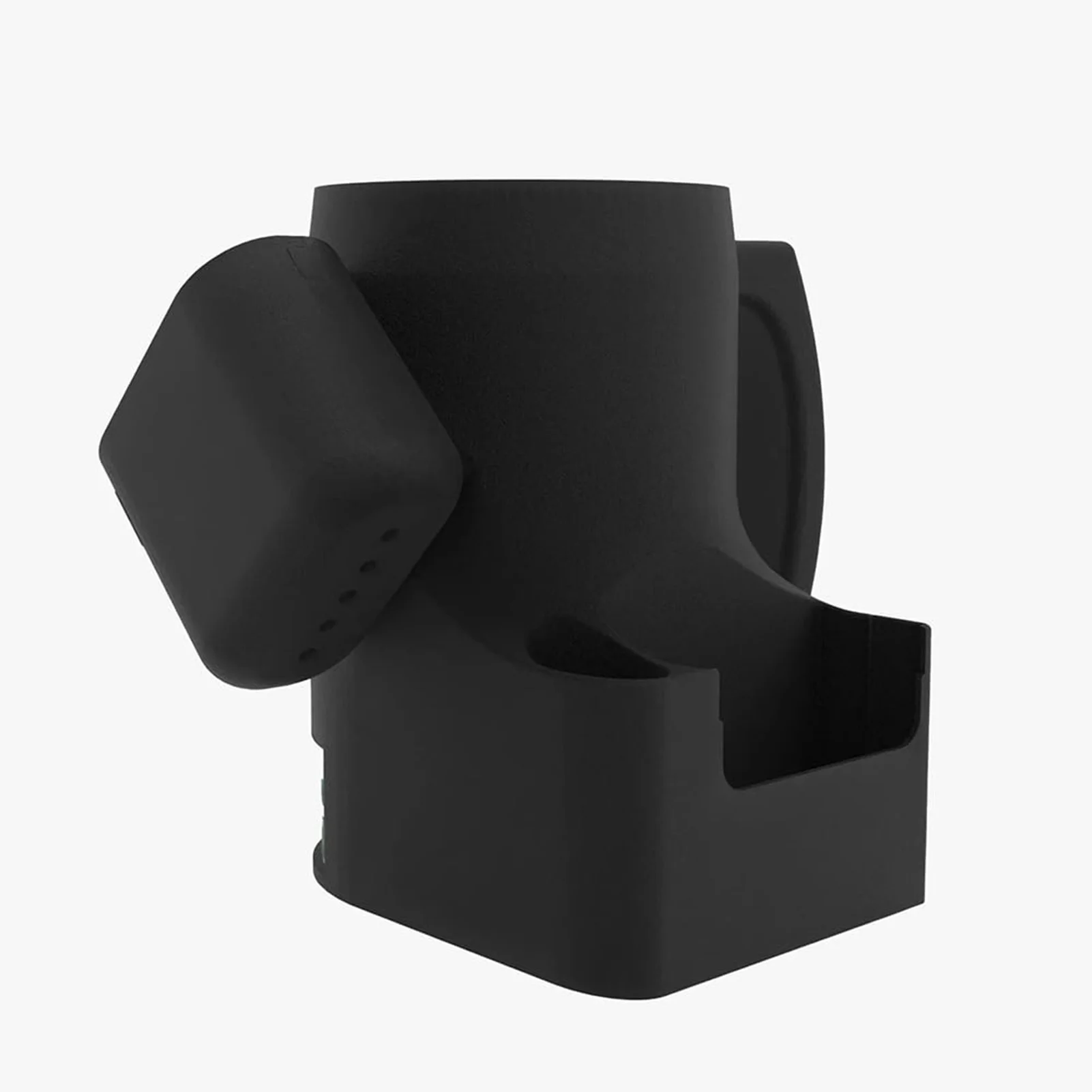 Portavasos de almacenamiento impreso en 3D, portavasos de almacenamiento con múltiples compartimentos para almacenar cerveza, cigarrillos y aperitivos