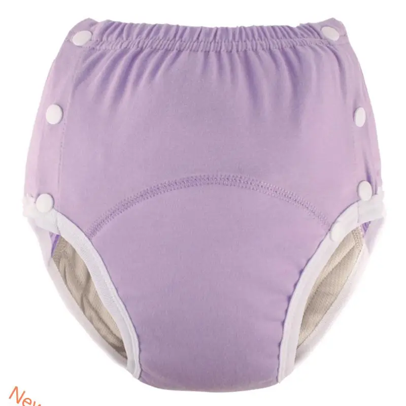 Adult Cloth Diaper Pant Reusable Washable Incontinence Underwear High Absorbency
