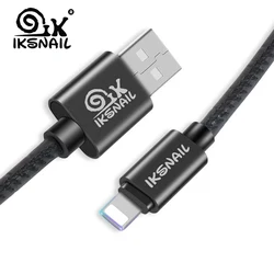 IKSNAIL USB Cable For iPhone 14 13 12 11 Pro Max Mini 6 7 8 Plus XS X XR SE iPad 20W Phone Data Sync Fast Charging Wire Cord