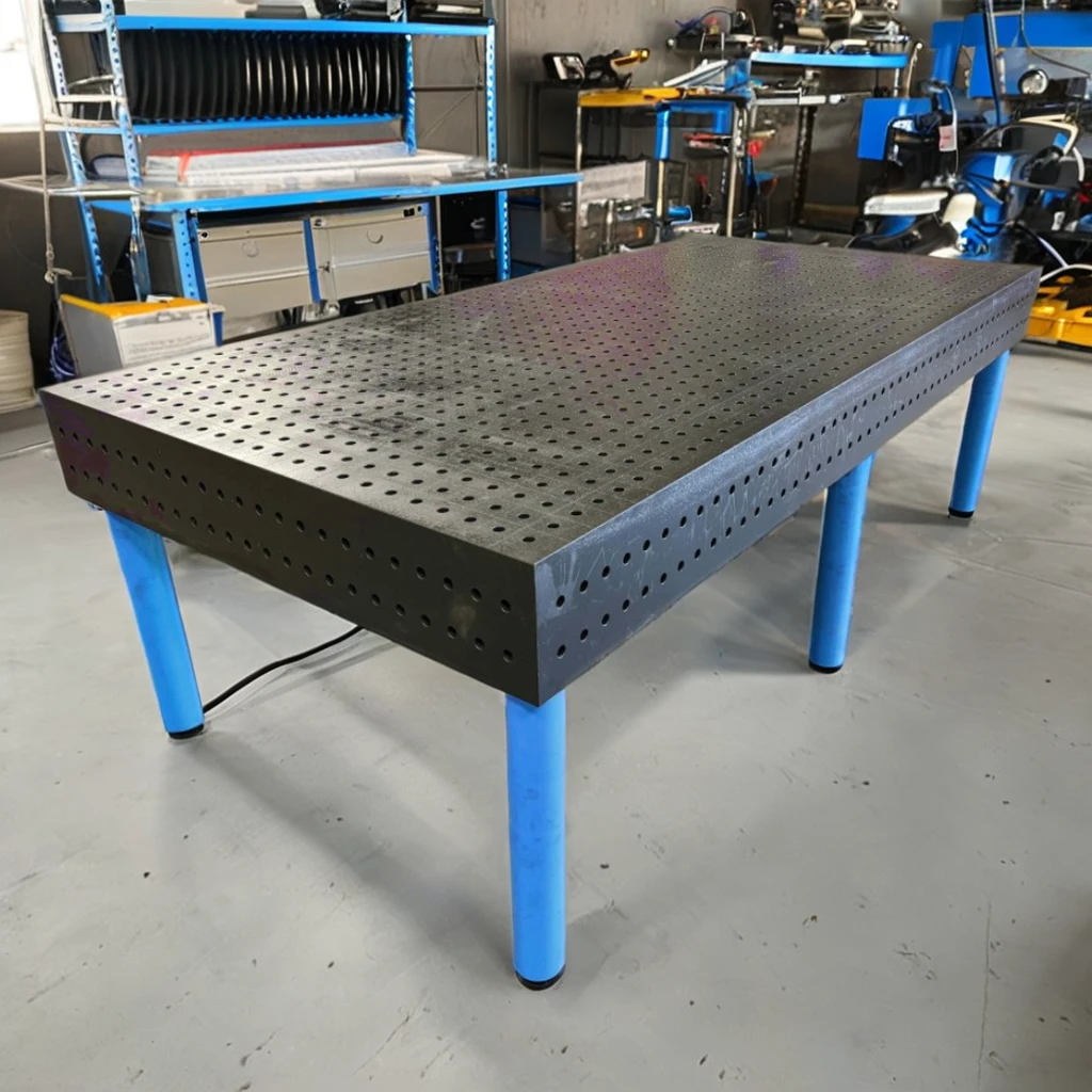 

Высококачественный чугунный 3D сварочный стол со сварочными приспособлениями, прочный сварочный верстак