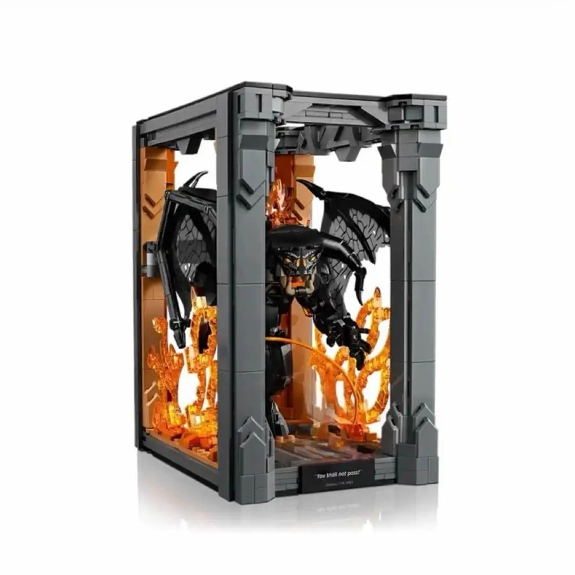 الإبداعية 10367 Balrogs كتاب الزاوية نموذج اللبنات الطوب الإبداعي ديكور المنزل لعب للأطفال هدايا عيد الميلاد عيد الميلاد #4