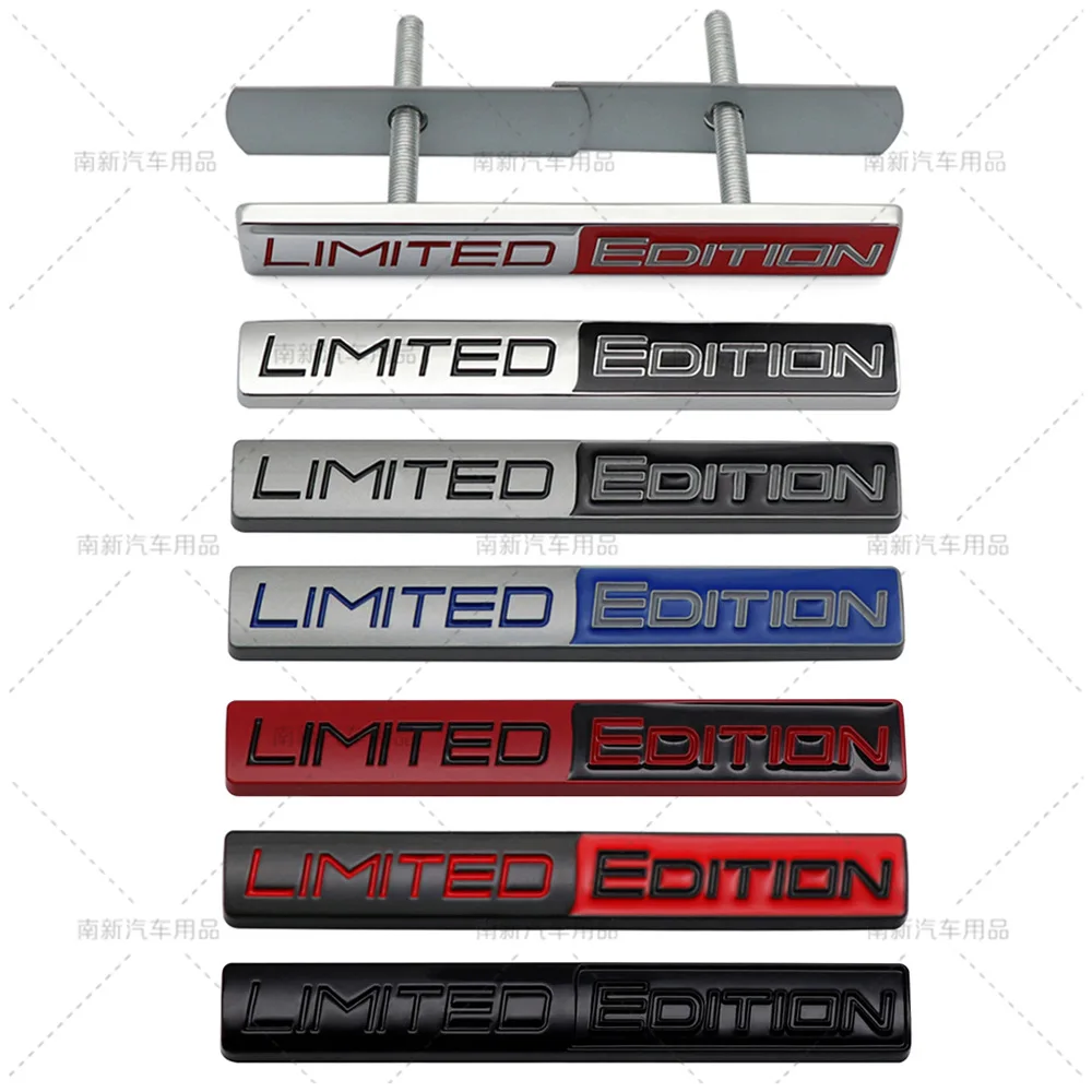 

Cross-border hot-selling car modification standard LIMITED EDITION medium net standard EDITION metal car logo