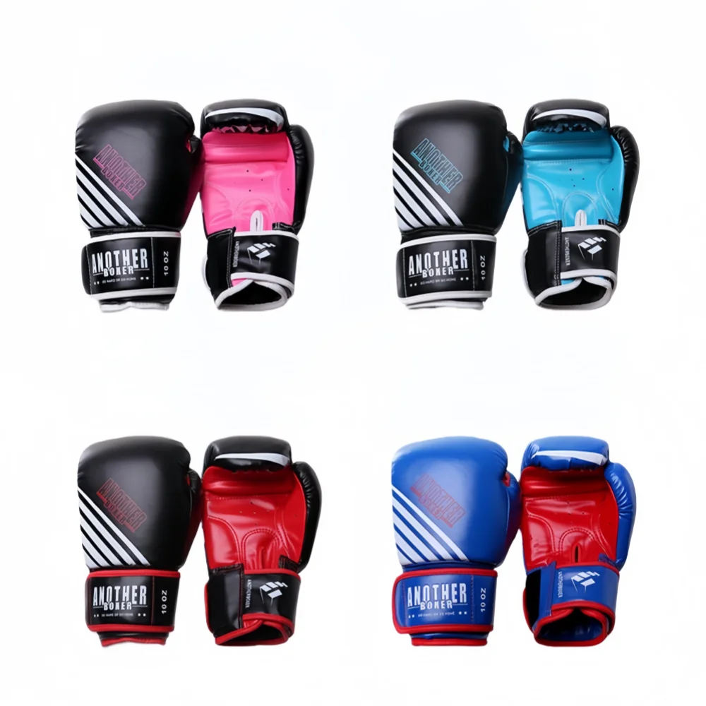 

Боксерские перчатки для детей, взрослых и подростков, Муай Тай, Санда, боевые перчатки, боевой мешок с песком, тренировочное боксерское оборудование