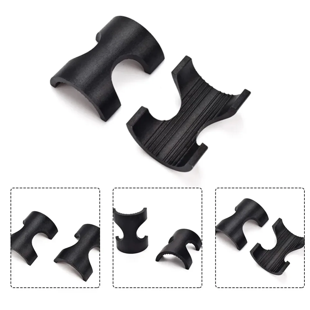 With A Diameter 25.4 Becomes 31.8 Variable Diameter Tube Aluminum Alloy Black Stem Reducer Handlebar Shim Adapter