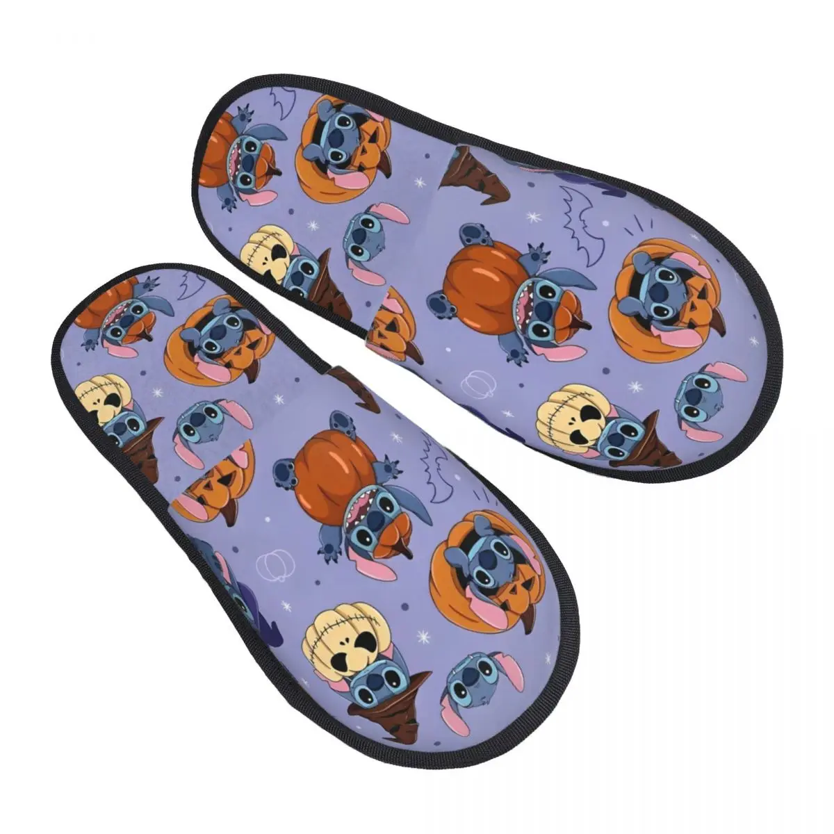 شباشب منزلية شتوية على شكل يقطين للهالوين، شباشب مريحة من إسفنج الذاكرة غير قابلة للانزلاق #1