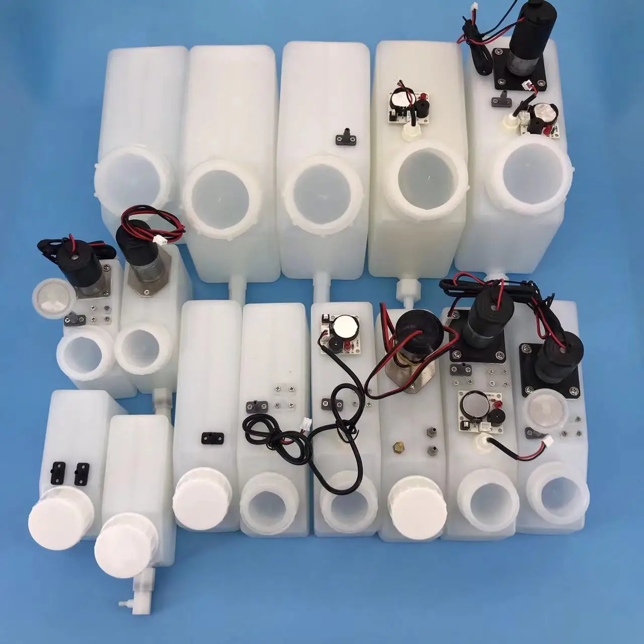 250ml 500ml 1000ml 1200ml 1500ml Eco Ink Tank Cartridge with Air Filter with Stirring Motor with Alarm White Inks Sub Tank Bulk