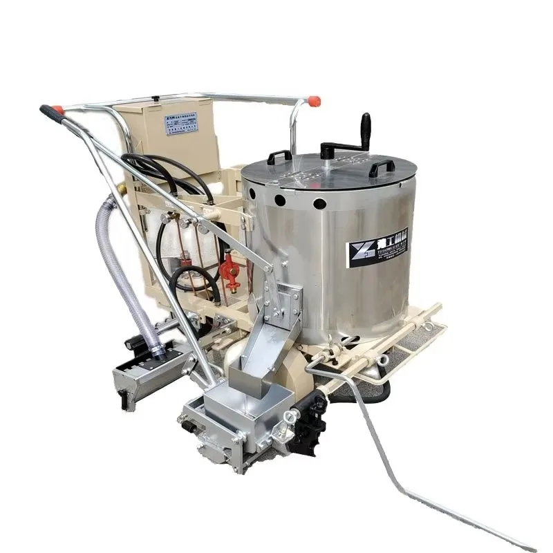 Hand Pushed Cold Spray Line Marking Machine for Small Area Parking and Road